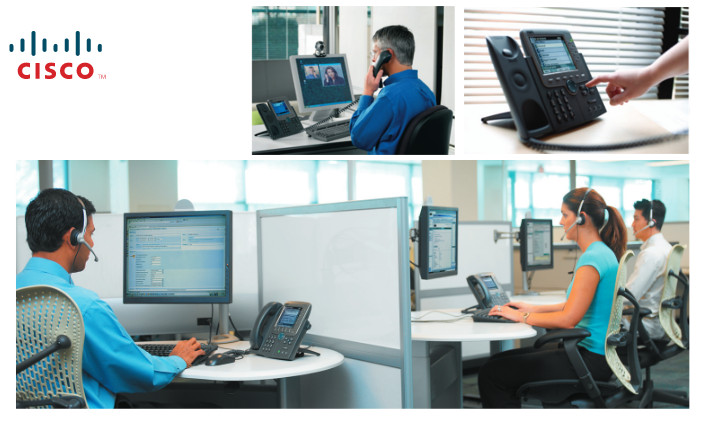 Call Centre oparty o infrastrukturę Cisco. Zdjęcie z dokumentacji. Call Centre oparty o infrastrukturę Cisco. Zdjęcie z dokumentacji.