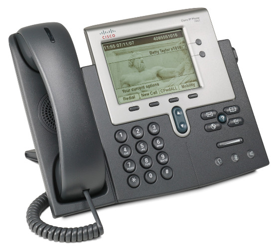 IP telefon Cisco. Zdjęcie z dokumentacji. IP telefon Cisco. Zdjęcie z dokumentacji.