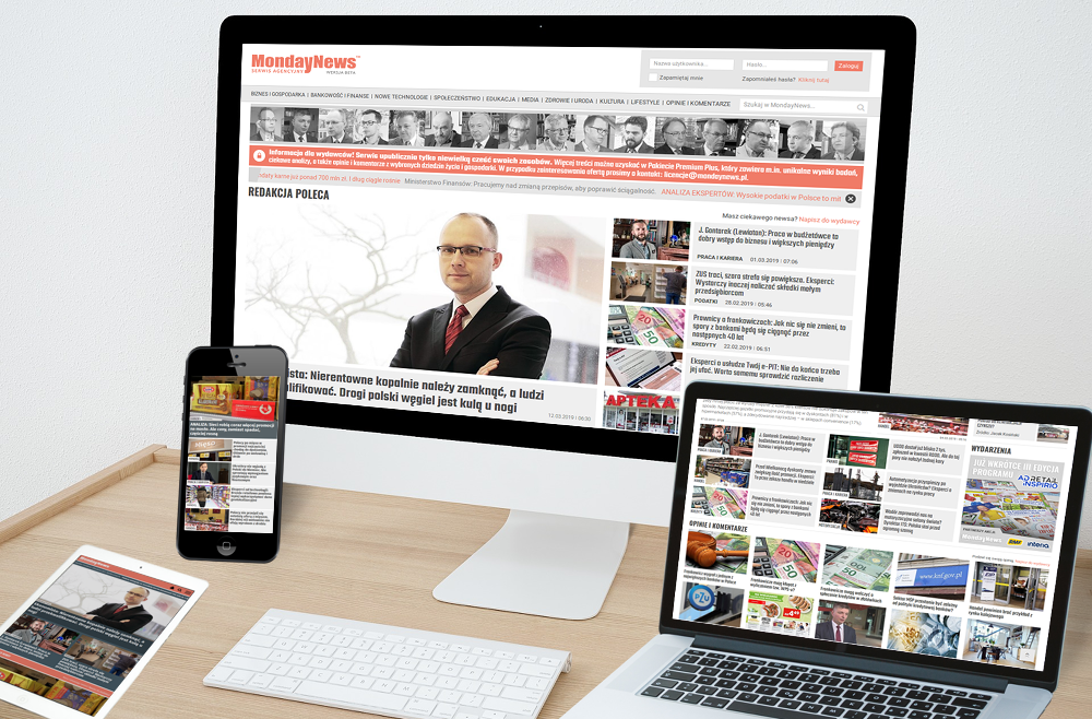 Portal nowościowy MondayNews. Portal nowościowy MondayNews.