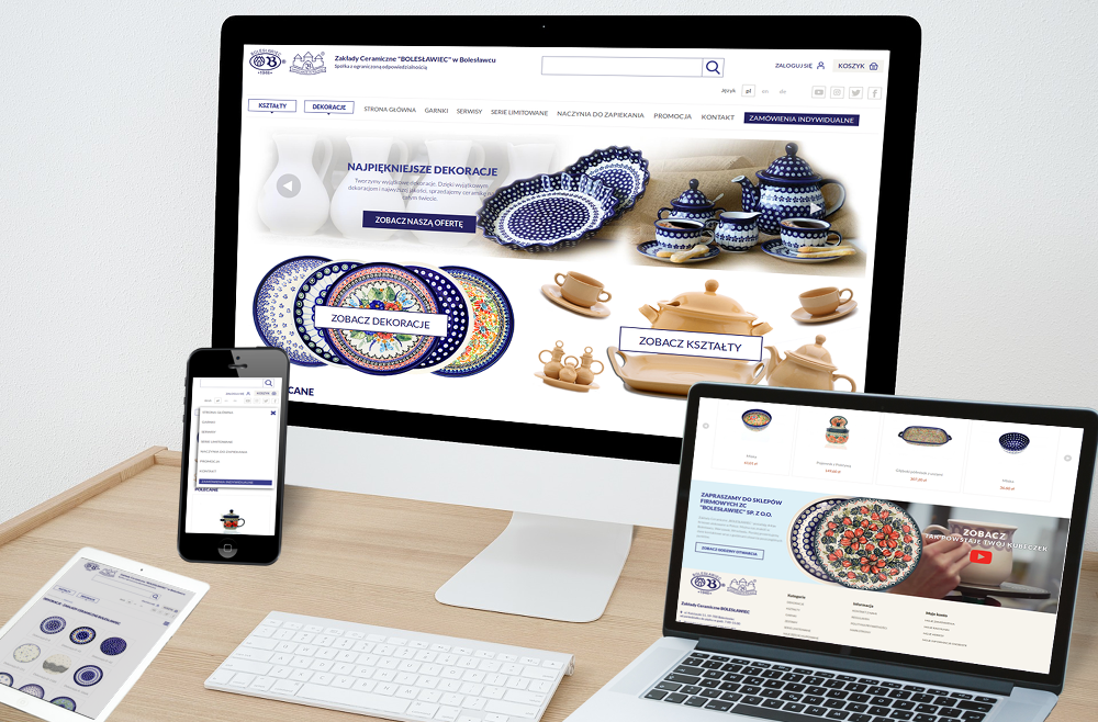 Sklep internetowy Zakłady ceramiczne Bolesławiec. Sklep internetowy Zakłady ceramiczne Bolesławiec.